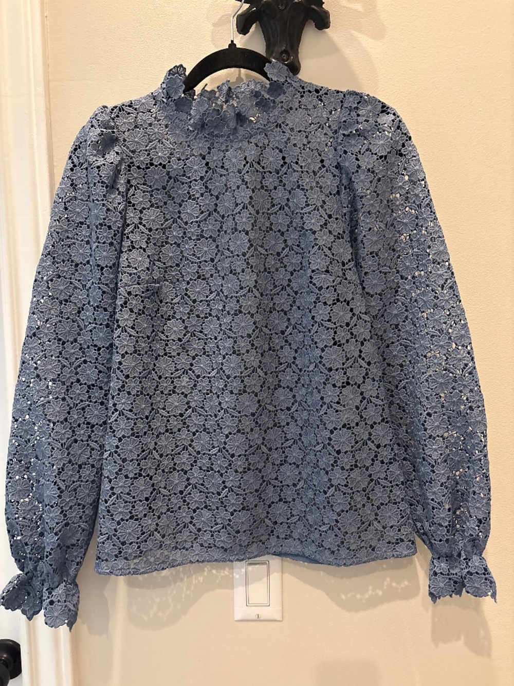 Sezane lace top